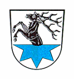 Wappen des Marktes Hirschaid