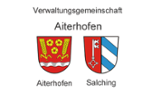 Das Logo besteht aus den beiden Wappen der Gemeinden Aiterhofen und Salching