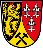 Wappen des Landkreises Amberg-Sulzbach