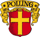 Wappen der Gemeinde 82398 Polling